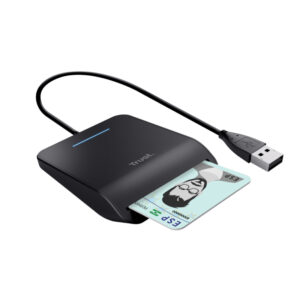 LECTOR TARJETAS EXTERNO USB 2.0 PRIMO NEGRO TRUST