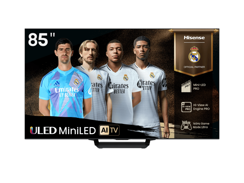 TELEVISOR 85'' MINILED UHD 4K QUANTUM DOT 165Hz 85U7Q PRO SMART TV HISENSE