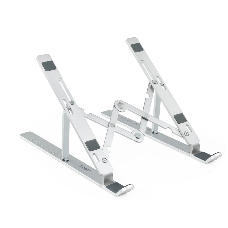 SOPORTE ELEVADOR PARA PORTATIL ALUMINIO PLEGABLE TOOQ TQLRS0033-AL