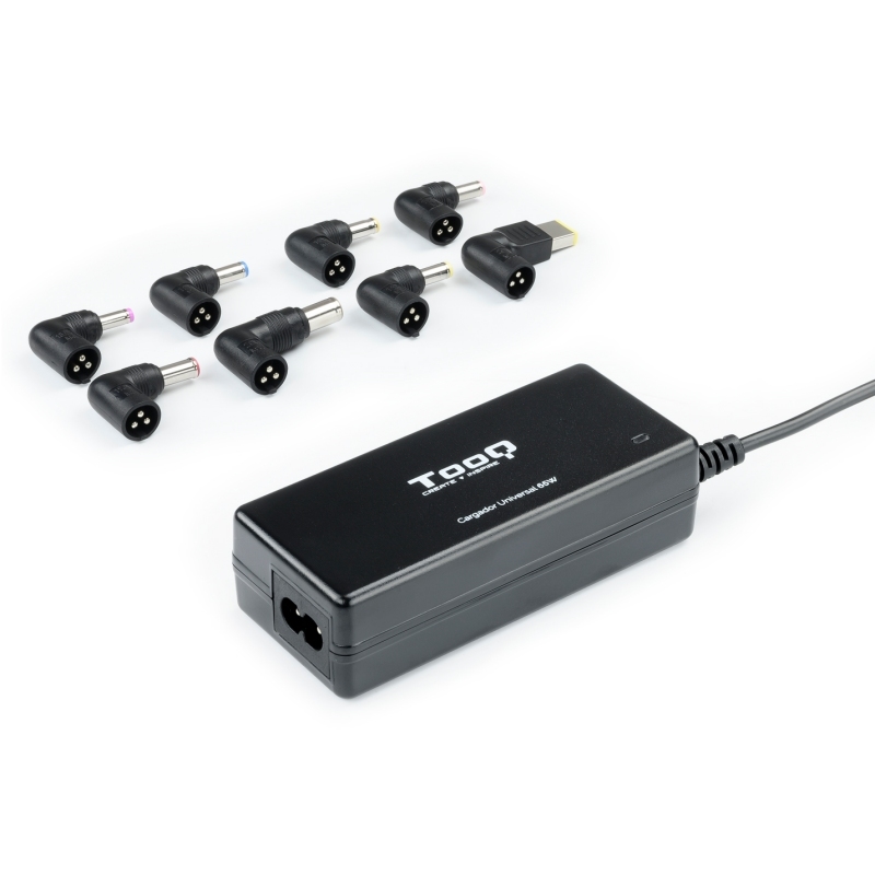 CARGADOR PORTATIL  65W TOOQ TQLC-65BS02AT UNI AUTO 1XUSB 8C