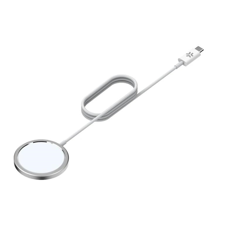 Celly Cargador MAGSAFE 15w Blanco