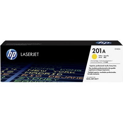 TONER AMARILLO Nº 201A LASERJET PRO M252, M277 MFP