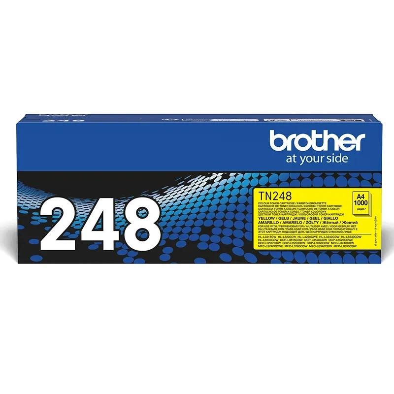 TONER BROTHER TN248Y DCP-L3520/3560 HL-L3240/8240 MFC-L3760/8390 ORI AMARILLO
