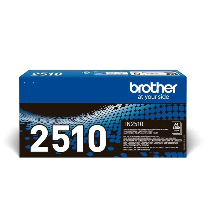 TONER BROTHER TN2510 DCP-L2620/2627/2660/HL-L2400/L2445/L2447/MFC-L2800 ORI NEGRO