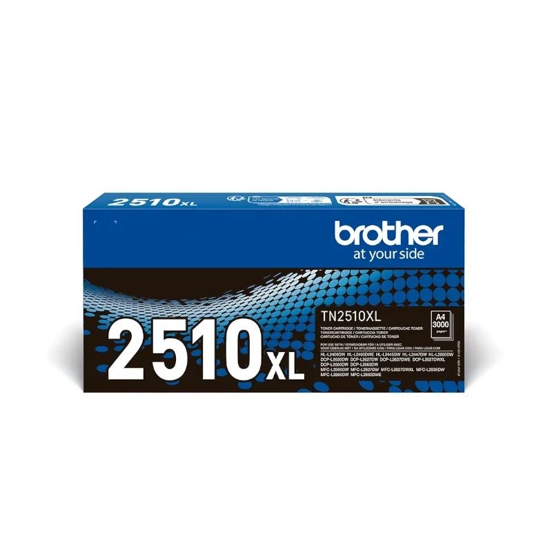 TONER BROTHER TN2510XL HLL2400DW, HLL2445DW, DCPL2620DW, DCPL2627DWXL, DCPL2660DW, MFCL2800DW,MFCL28