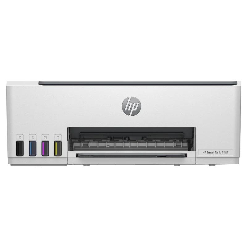 MULTIFUNCION INKJET HP SMART TANK 5105 AIO COLOR RELLENABLE 12ppm 100 HOJAS USB BT WIFI 64MB
