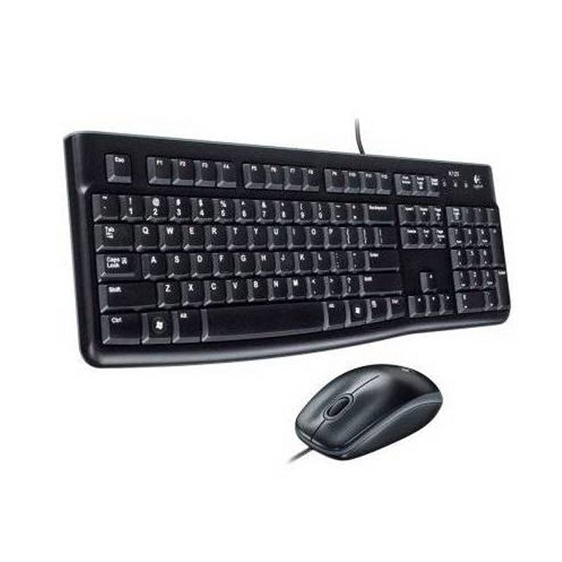 TECLADO LOGITECH USB KIT T+R MK120 DESKTOP 920-002550
