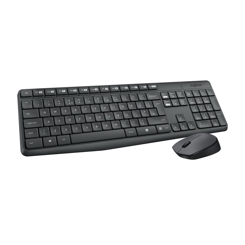 TECLADO LOGITECH INALAMBRICO KIT T+R MK235 DESKTOP USB/INAL 920-007919