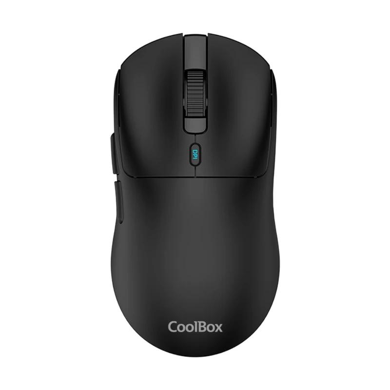 MOUSE COOLBOX WIRELESS W03-B 2.4GHz 10000dpi 7 BOTONES BATERIA 300mAh NEGRO