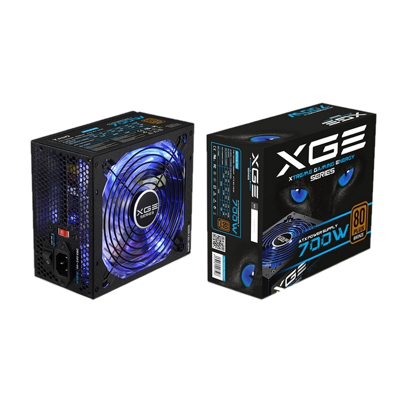 FUENTE DE ALIMENTACION GAMING TOOQ 700W 80+ BRONZE ATX12V V2.31 APFC 82+ LED ON/OFF