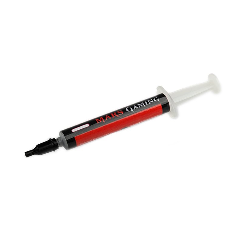 PASTA DISIPADORA MARS GAMING MT1 MATERIAL NANOTECNOLOGICO NO CONDUCTOR ULTRA EFICIENCIA 9W