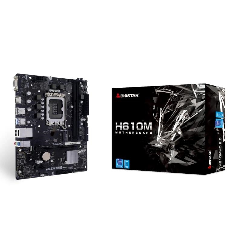 Biostar Placa Base H610MHC 2.0 DDR4 mATX LGA1700