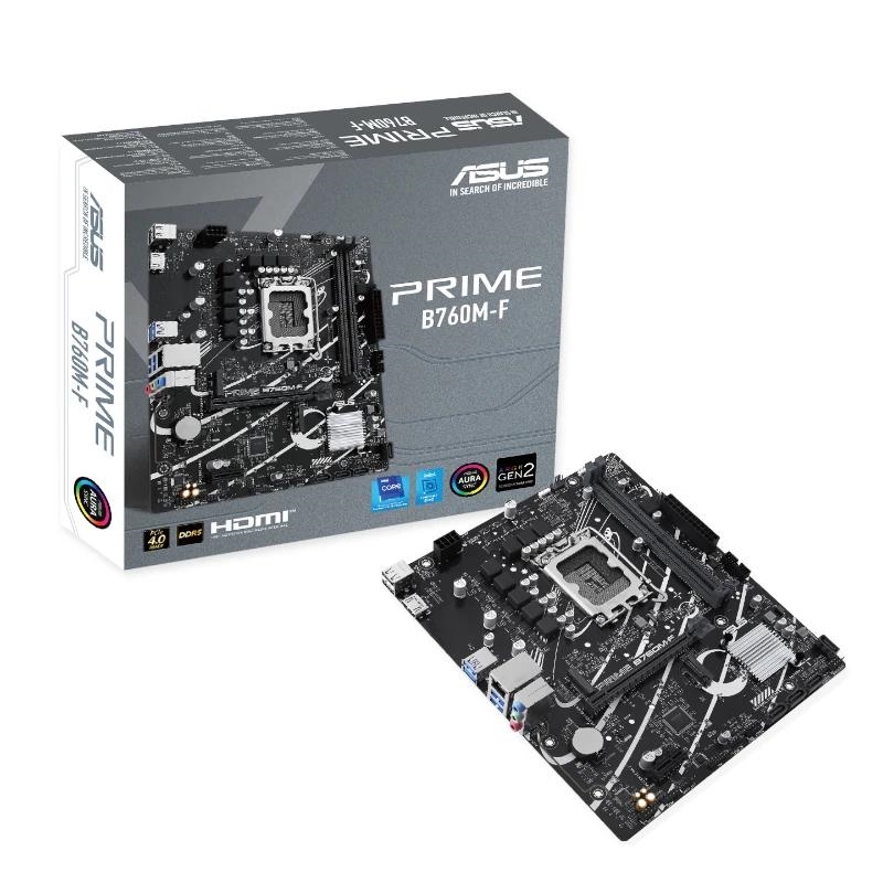 ASUS Placa Base PRIME B760M-F DDR5 mATX 1700
