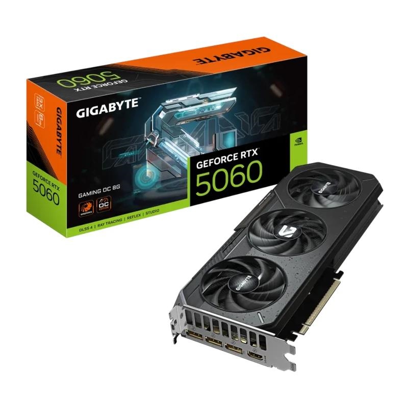 Gigabyte VGA NVIDIA RTX 5060 GAMING OC 8GB DDR7