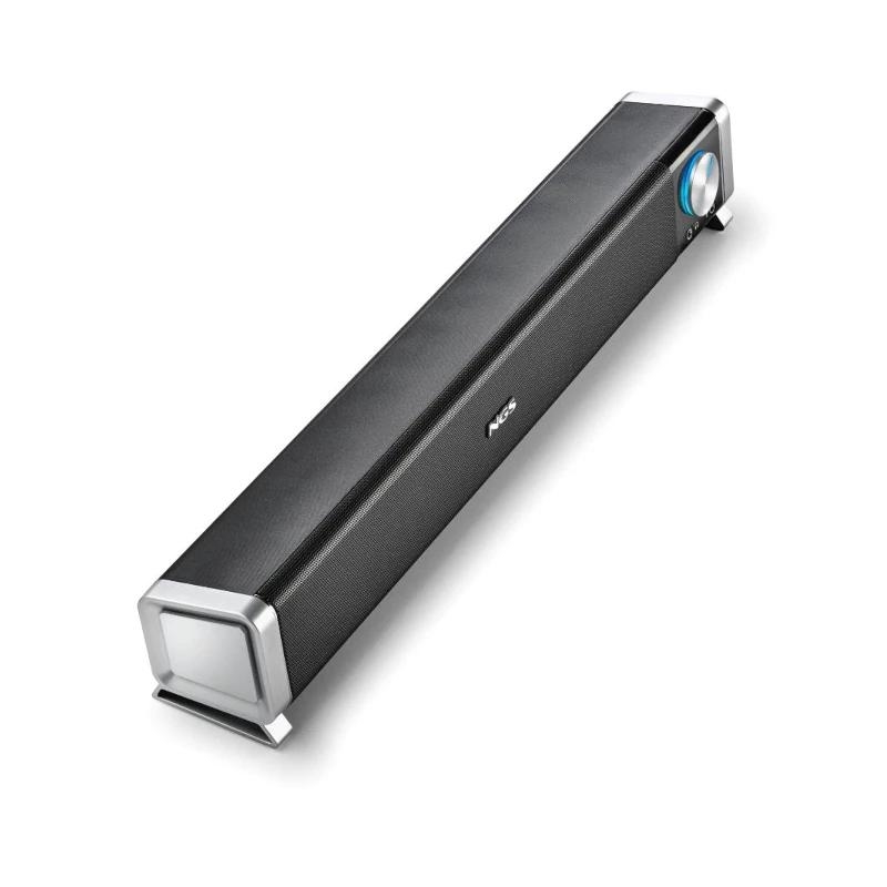 BARRA DE SONIDO BLUETOOTH NGS SB500-BT 20W ALIMENTADO POR USB JACK 3.5 CONTROL DE VOLUMEN NEGRO