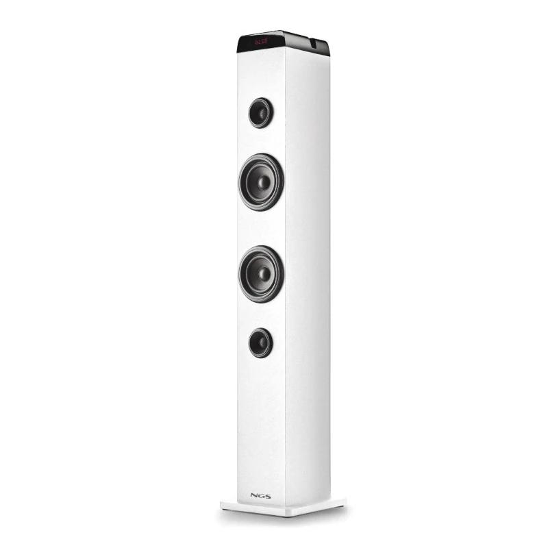 NGS Torre Sonido SKYCHARM PRO 50W  BT Blanco