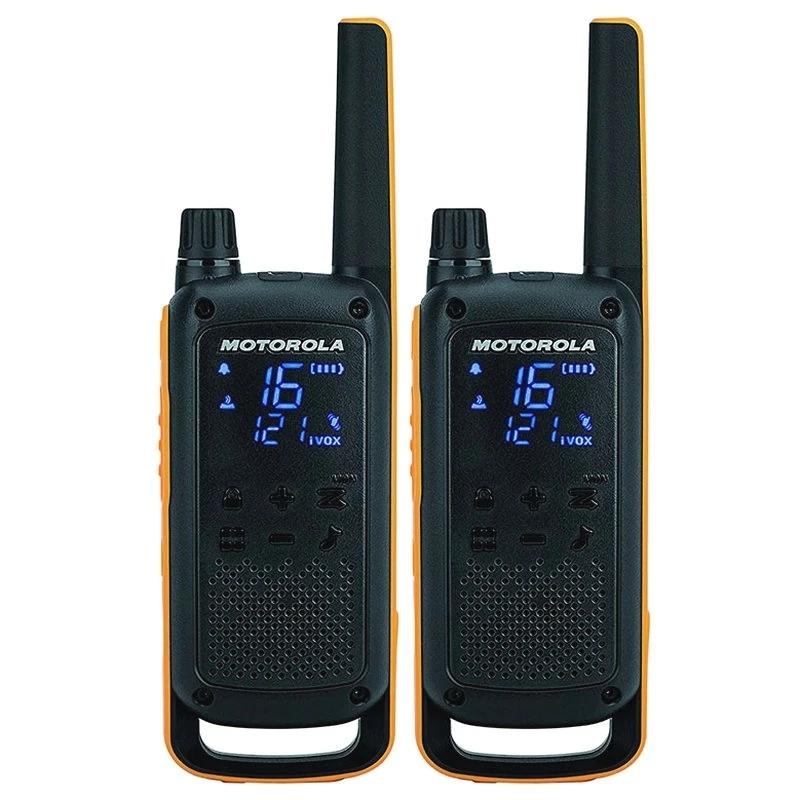 MOTOROLA T82 Extrem Walkie Talkie Duo UK con Adapt