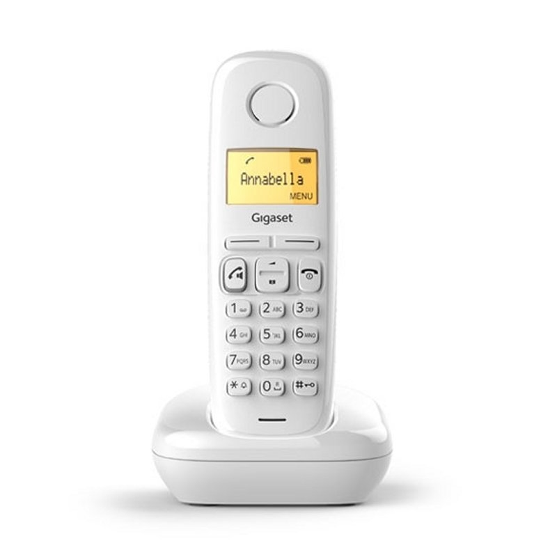 TELEFONO FIJO INALAMBRICO GIGASET A270 MONO BLANCO S30852-H2812-D202