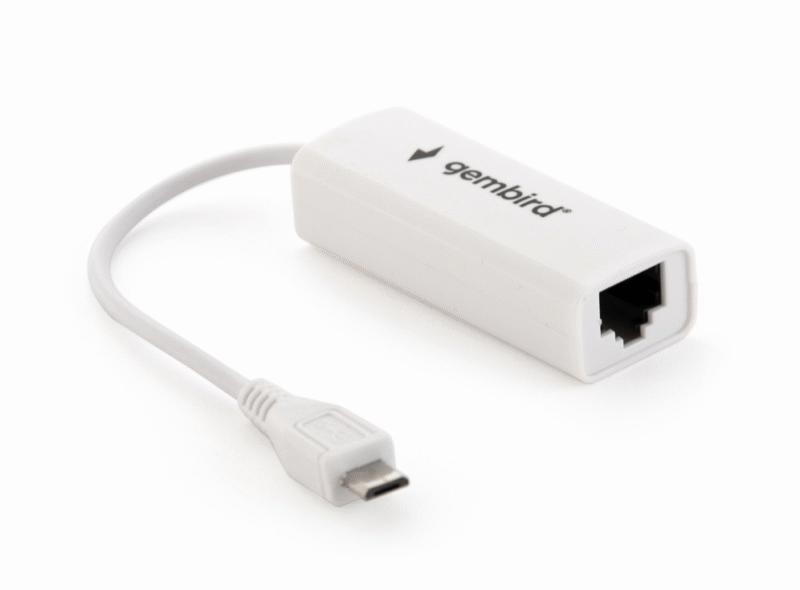 ADAPTADOR GEMBIRD MICRO USB 2.0 A ETHERNET