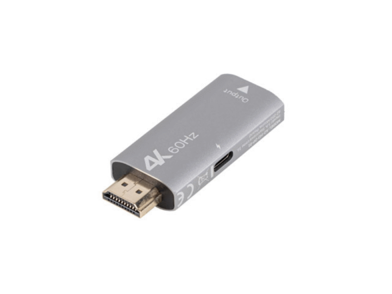 ADAPTADOR LANBERG 4K HDMI MACHO/DISPLAYPORT HEMBRA