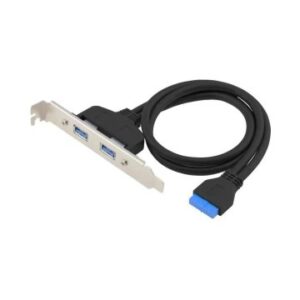 ADAPTADOR USB 3.0 PLACA BASE CONCEPTRONIC EMRICK11B 19 PINS HEMBRA A DOS USB-A HEMBRA