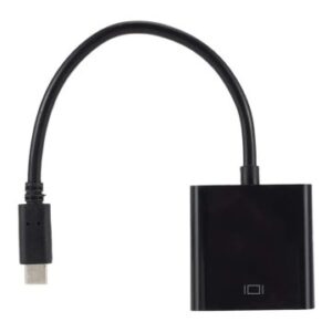 ADAPTADOR USB-C A VGA RESOLUCION 1080p 60Hz