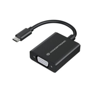 ADAPTADOR USB-C CONCEPTRONIC ABBY05B A 1xVGA HEMBRA 1080P CONCEPTRONIC