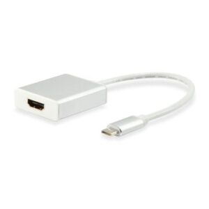 ADAPTADOR USB-C EQUIP 133452 A 1xHDMI 4K HEMBRA 0,15M