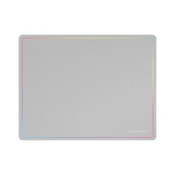 ALFOMBRILLA MARS GAMING MMP124 SUPERFICIE NANO-TEXTIL DISEÑO RAINBOW 360x260mm COLOR BLANCO