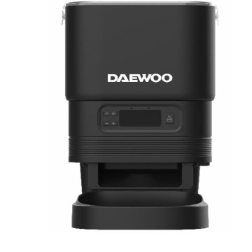 ALIMENTADOR DE MASCOTAS AUTOMATICO DAEWOO D-PF11 CAPACIDAD 4L BATERIA Y CABLE LCD 6 COMIDAS AL DIA
