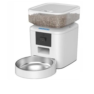 ALIMENTADOR DE MASCOTAS AUTOMATICO DAEWOO D-QQ039-2L CAMARA FHD BATERIA CAPACIDAD 2L WIFI COMPATIBLE