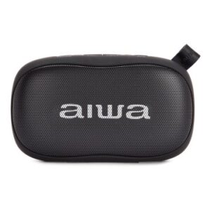 ALTAVOZ BLUETOOTH PORTABLE AIWA BS-110 BLACK BT 5.0 MICRO INTEGRADO 2x5W RMS LECTOR USB/MICROSD BATE