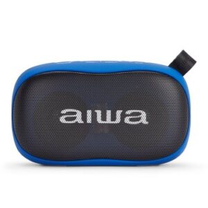 ALTAVOZ BLUETOOTH PORTABLE AIWA BS-110 BLUE BT 5.0 MICRO INTEGRADO 2x5W RMS LECTOR USB/MICROSD BATER