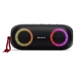ALTAVOZ BLUETOOTH PORTABLE AIWA BST-650MG GRIS BT 5.0 TWS MICRO INTEGRADO 2x10W RMS HYPERBASS IPX6 I