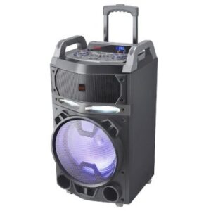 ALTAVOZ BLUETOOTH TROLLEY AIWA KBTUS-700 BLUETOOTH 4.2 SALIDA 80W RMS BATERIA 7000mAh RADIO FM 2 MIC