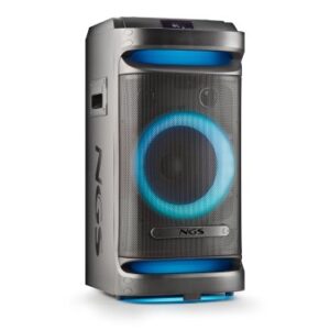 ALTAVOZ NGS PORTATIL DE 900W  WOOFER 10 COMPATIBLE BLUETOOTH USB AUX IN BATERIA