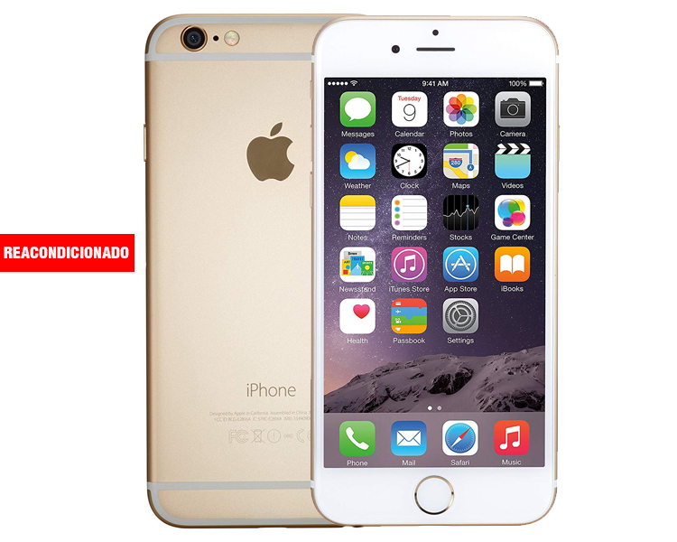 APPLE iPHONE 6 128 GB GOLD REACONDICIONADO GRADO A