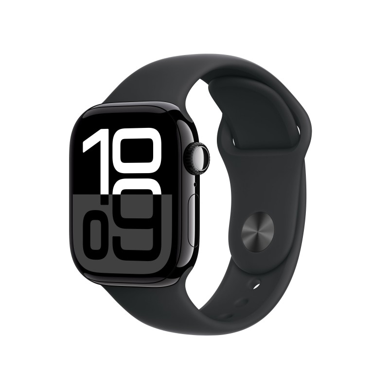 APPLE WATCH SERIES 10 CAJA ALUMINIO GPS+CELL 42mm CORREA DEPORTIVA NEGRA M/L