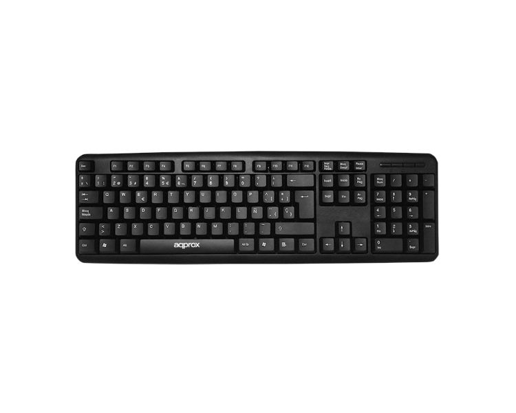 TECLADO UNIVERSAL MX220 NEGRO APPROX
