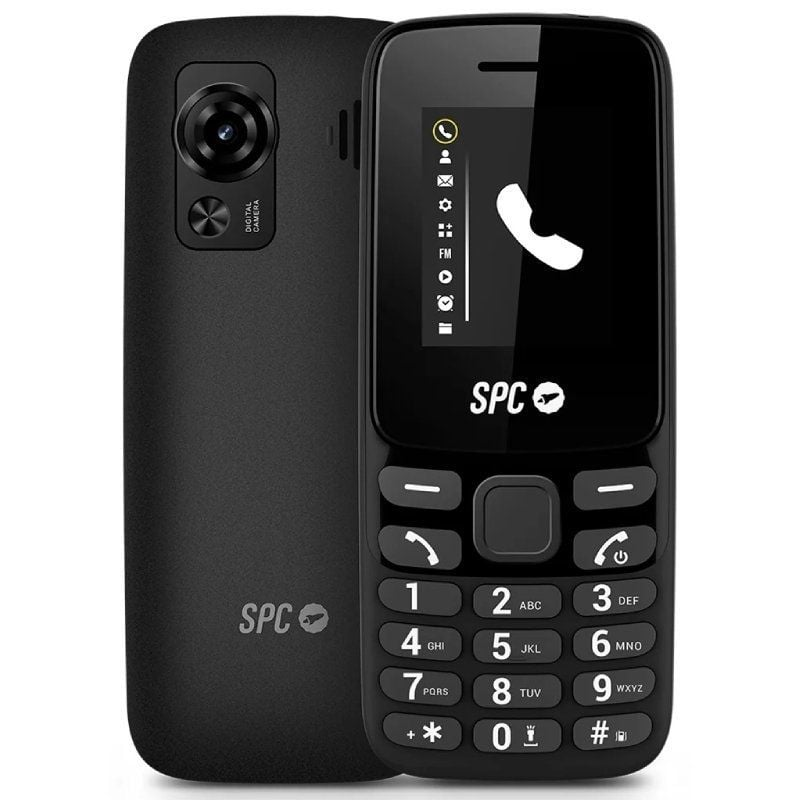 SPC TELEFONO MOVIL TALK 2 GO NEGRO