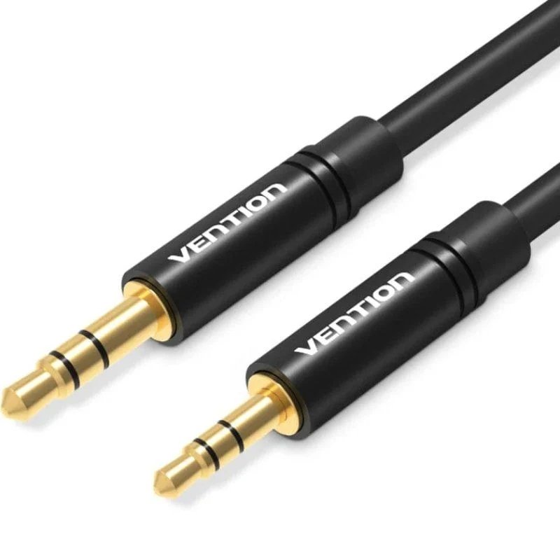 CABLE AUDIO ESTEREO JACK 3.5/M JACK 2.5/M 0.5 M NEGRO VENTION