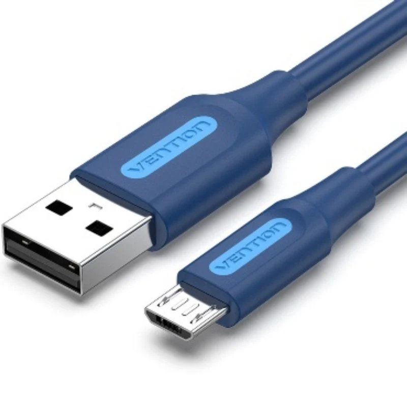 CABLE USB 2.0 A MICRO USB 2 M AZUL OSCURO VENTION