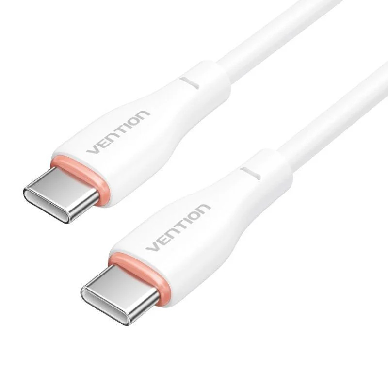 CABLE USB-C A USB-C 1 M BLANCO VENTION