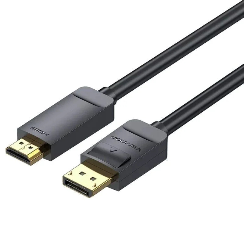 CONVERSOR DISPLAYPORT/M A HDMI/M 4K 3 M NEGRO VENTION