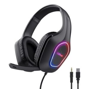 HEADSET TRUST GAMING  GXT416 ZIROX  CONEXION AUDIO Y MICROF DE 3,5 MMN PUERTO USB-A PARA LA ILUMIN25
