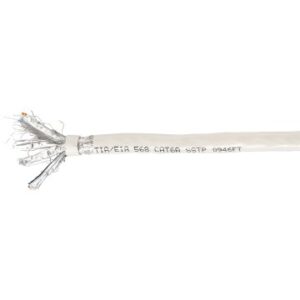 BOBINA EQUIP CATEGORIA 6A S/FTP RIGIDO 305M