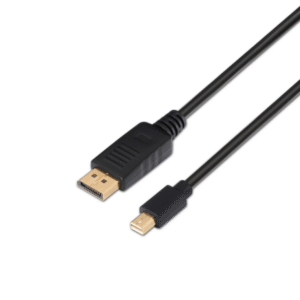 CABLE MINI DP A DISPLAYPORT V1.2 4K 60HZ MDPM-DPM 2.0M AISENS A124-0131
