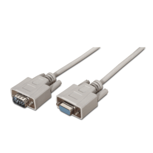 CABLE SERIE RS232 DB9M-DB9H BEIGE 1.8M AISENS A112-0065