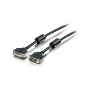 CABLE ALARGO DVI EQUIP DUAL LINK MACHO - HEMBRA 3M CON FERRITAS 118973