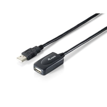 CABLE ALARGO USB 2.0 ACTIVO 5M EQUIP